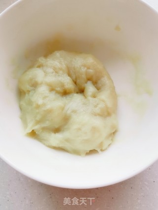 火龙果麻薯软欧包的做法步骤：12