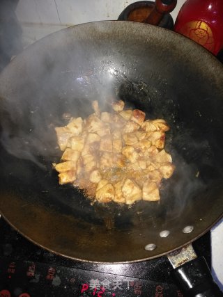 爆炒鸡胸肉的做法步骤：11