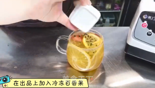 热水果茶蜜桃百香果茶的做法步骤：5