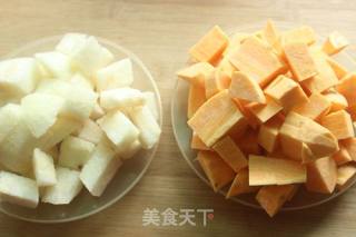 #润燥汤羹#红薯梨汤的做法步骤：2