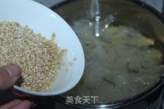#润燥汤羹#燕麦银耳羹的做法步骤：5