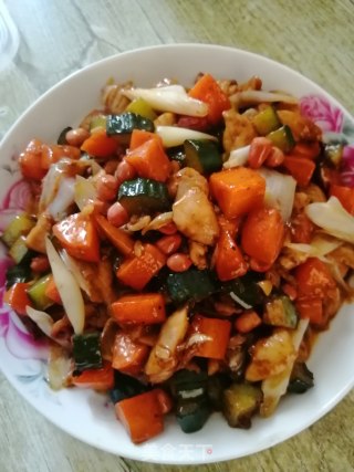 宫保鸡丁的做法步骤：11