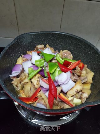 三杯鸡的做法步骤：8