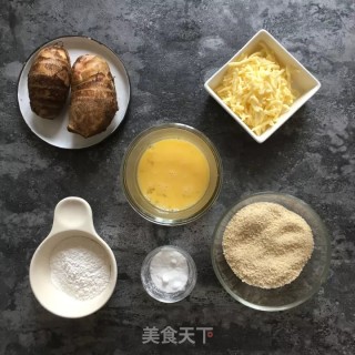 爆浆香芋的做法步骤：1