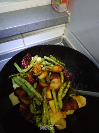土豆炖芸豆的做法步骤：7