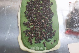 双色抹茶蜜豆吐司的做法步骤：14