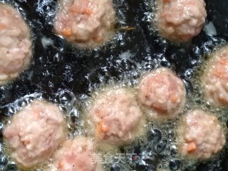 香酥莲藕丸的做法步骤：7