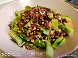 花生拌黄瓜的做法步骤：4