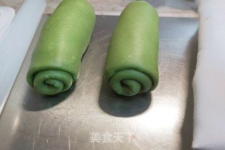 抹茶吐司（蔓越莓）的做法步骤：12