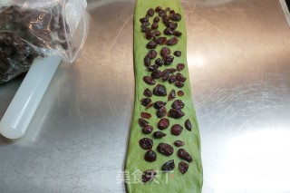 抹茶吐司（蔓越莓）的做法步骤：14