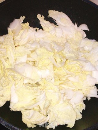 白菜肉丸的做法步骤：5