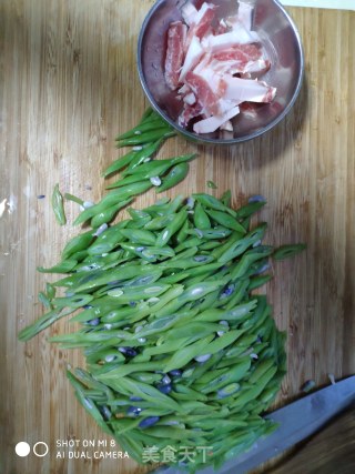 芸豆炒肉丝的做法步骤：3