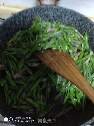 芸豆炒肉丝的做法步骤：5