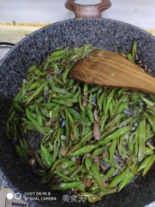 芸豆炒肉丝的做法步骤：8