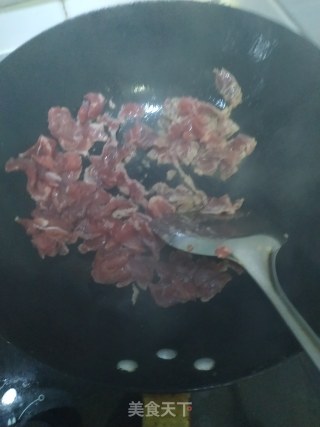 牛肉小炒的做法步骤：1