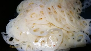 小炒脆藕片的做法步骤：5