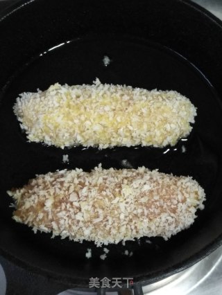 爆浆鸡肉卷的做法步骤：9
