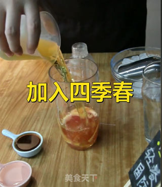 喜茶同款满杯红柚的做法步骤：2