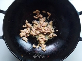 茭白炒肉丝的做法步骤：5