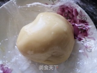 海苔肉松麻薯可可面包的做法步骤：4