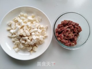 杏鲍菇黑胡椒牛肉粒的做法步骤：3