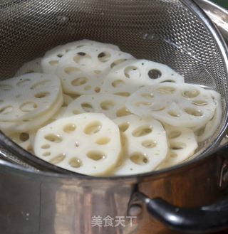 酸辣藕片的做法步骤：3