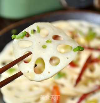 酸辣藕片的做法步骤：9