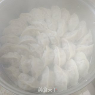 东北酸菜馅的饺子的做法步骤：7