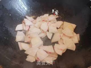 鲜虾炒萝卜的做法步骤：5