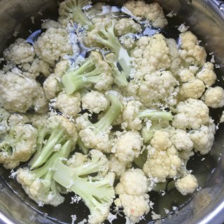 蒜香菜花的做法步骤：1