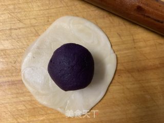紫薯酥（植物油版）的做法步骤：12