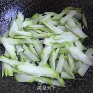 佛手瓜炒蛋的做法步骤：5