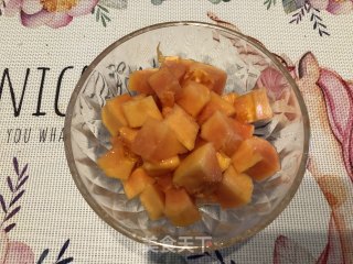 蜂蜜木瓜红薯羹的做法步骤：3