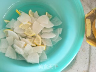 柠檬凉拌白萝卜的做法步骤：5