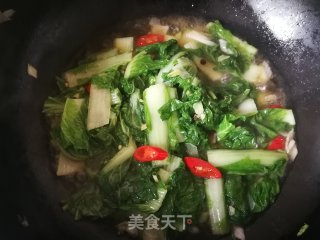 蚝油小白菜的做法步骤：9