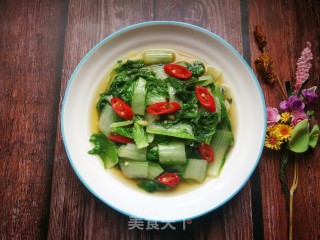 蚝油小白菜的做法步骤：10