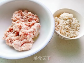炸莲藕丸子的做法步骤：2