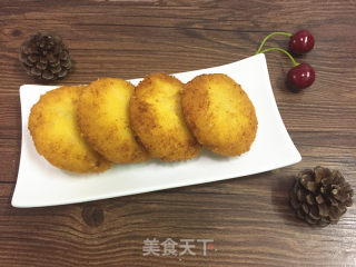 南瓜饼的做法步骤：9