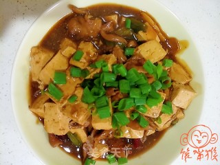 肥肠烧豆腐的做法步骤：10