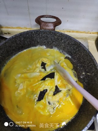 大葱炒鸡蛋的做法步骤：4