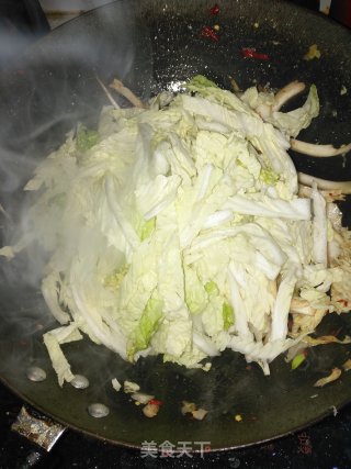 鱼香白菜的做法步骤：7