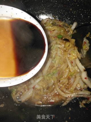 鱼香白菜的做法步骤：9