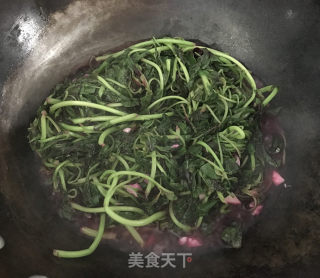 烧苋菜的做法步骤：5