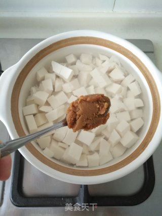 味增汤的做法步骤：3