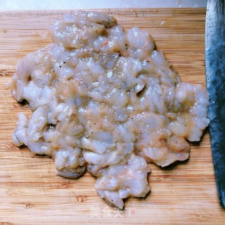 鲜虾蔬饼的做法步骤：4