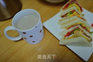 快手三明治的做法步骤：11