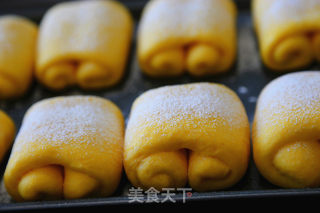 南瓜面包卷儿的做法步骤：18