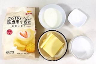 淡奶油曲奇的做法步骤：1