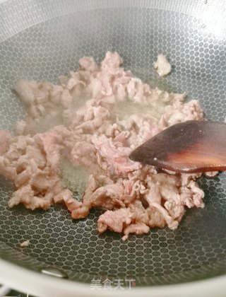 白萝卜炒牛肉的做法步骤：5
