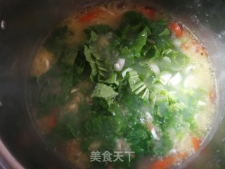 小白菜小米面条：香！的做法步骤：12